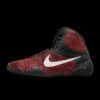 NIKE TAWA RED-BLACK WRESTLING SHOES