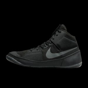 NIKE FURY BLACK-GRAY WRESTLING SHOES