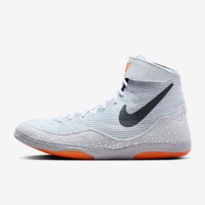 NIKE INFLICT SE WHITE-ORANGE WRESTLING SHOES
