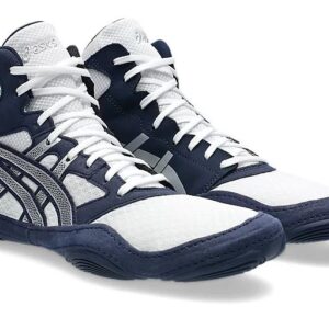 ASICS SNAPDOWN 4 WIDE MIDNIGHT/PURE SILVER WRESTLING SHOES