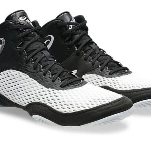 ASICS SPLIT ELITE WHITE/BLACK WRESTLING SHOES