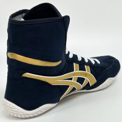 ASICS EX-EO 106-NAVY/GOLD WRESTLING SHOES